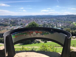 Panoramabild von Aarau